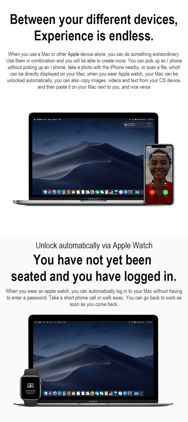 MacBook Pro 2016 i7 16 GB de RAM 15,4 polegadas 256 GB/512 GB SSD Touch Bar Touch ID Original e Autêntico Laptop MacBook Pro i7 com Wi-Fi + Bluetooth