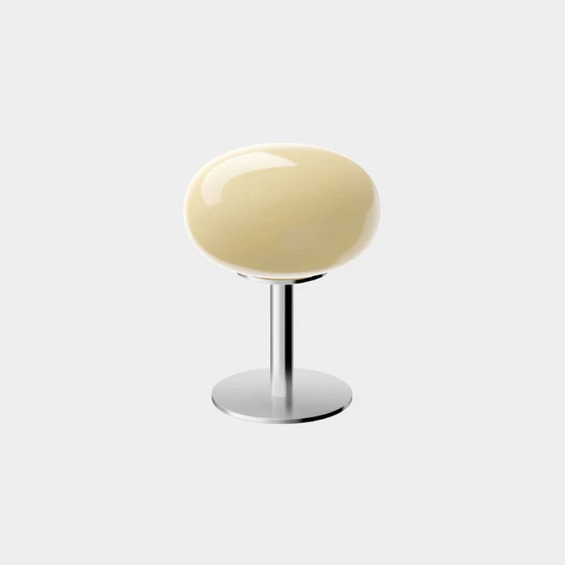Abajur de Vidro Macaron com Três Níveis de Iluminação Luminária de atmosfera para sala de estar — luz noturna com proteção para os olhos, ideal para decoração de quarto feminino e mesa de cabeceira