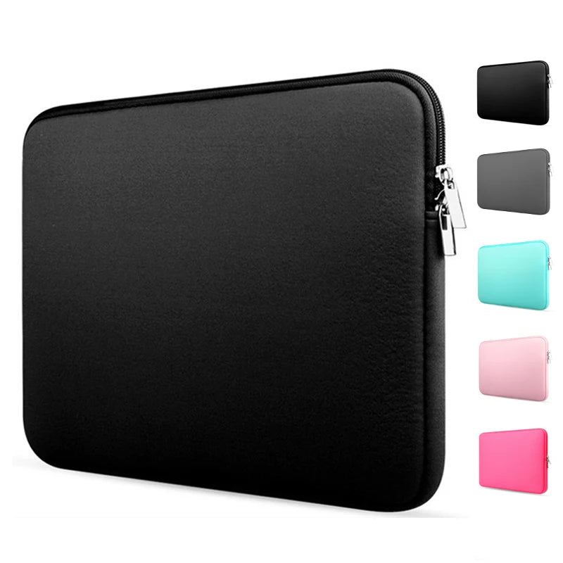 Bolsa para laptop compatível com MacBook Air / Pro / Retina de 11, 12, 13, 14, 15 e 15,6 polegadas — Capa protetora (sleeve case) para notebook ou tablet, compatível também com Xiaomi Air, HP e Dell.