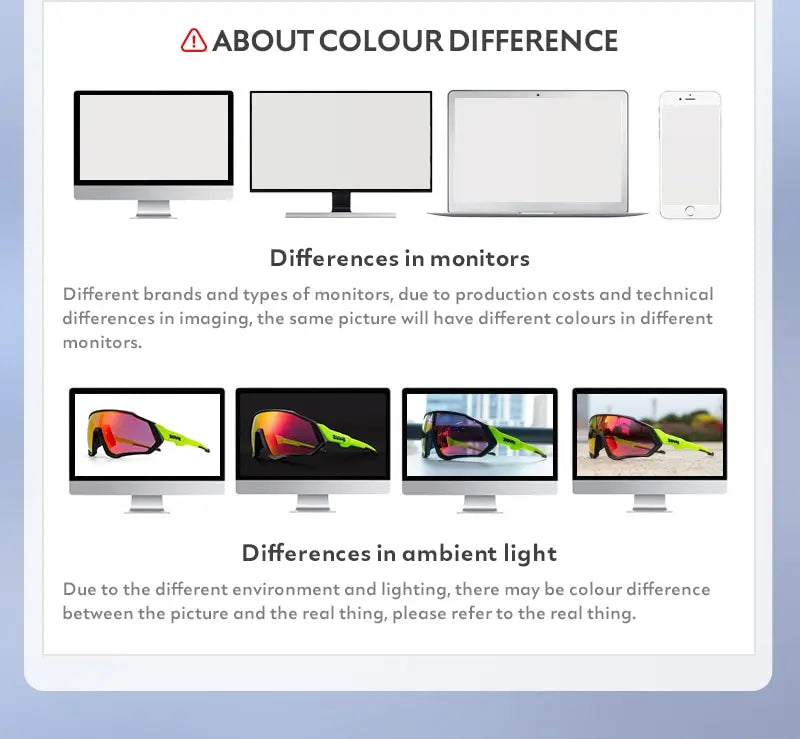 Óculos de Ciclismo Kapvoe Polarizados MTB Estrada – Óculos com Proteção UV400, Super Leves, Esportivos e para Equipamentos de Ciclismo