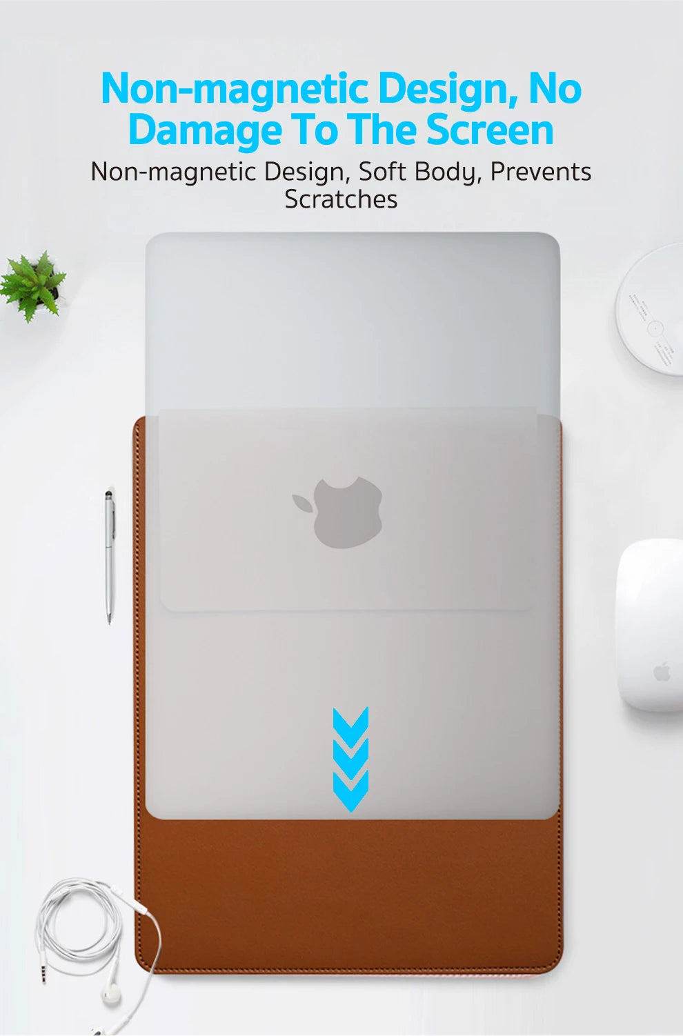 Bolsa capa Dormin para laptop – compatível com Apple MacBook Air/Pro 13 M1 M2 2020, capa para notebook ASUS 11, 12, 13.3, 14, 15, 15.6 e 16 polegadas.