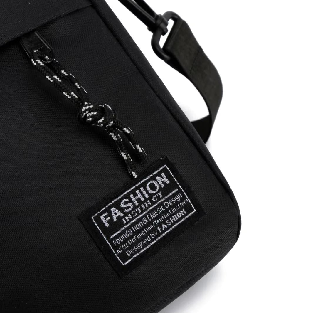 Bolsa feminina pequena, bolsa quadrada, tiracolo diagonal em tecido Oxford, bolsa masculina tipo satchel, bolsa de moda, bolsa de mão casual, bolsas e bagagens.