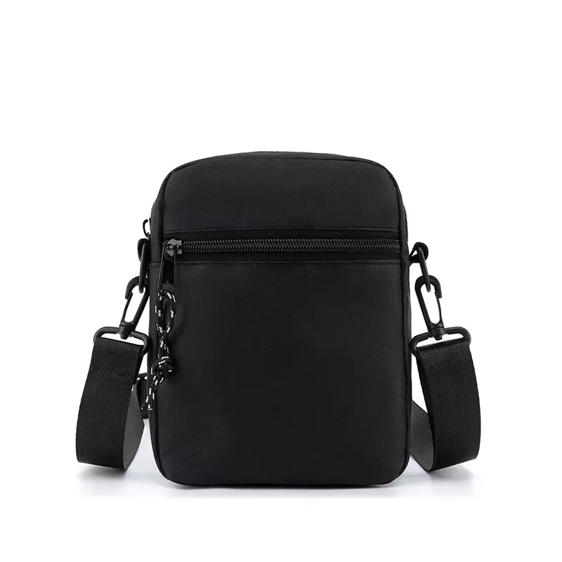 Bolsa feminina pequena, bolsa quadrada, tiracolo diagonal em tecido Oxford, bolsa masculina tipo satchel, bolsa de moda, bolsa de mão casual, bolsas e bagagens.
